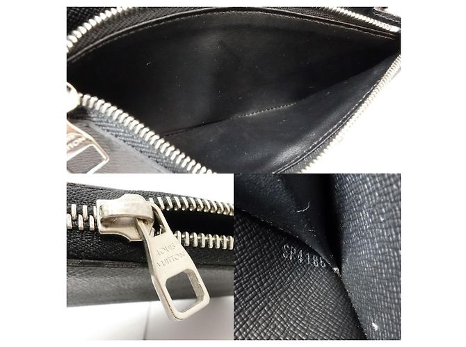 Portafoglio Lungo Damier Graphite Louis Vuitton N61653 Nero Damier ebene - vista 10