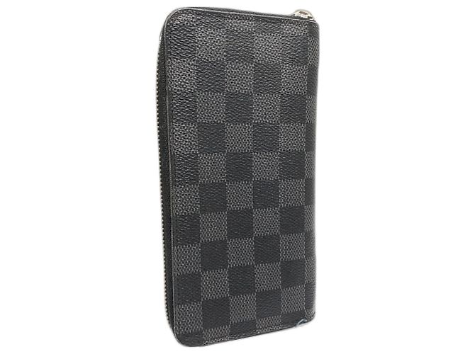 Portafoglio Lungo Damier Graphite Louis Vuitton N61653 Nero Damier ebene - vista 4