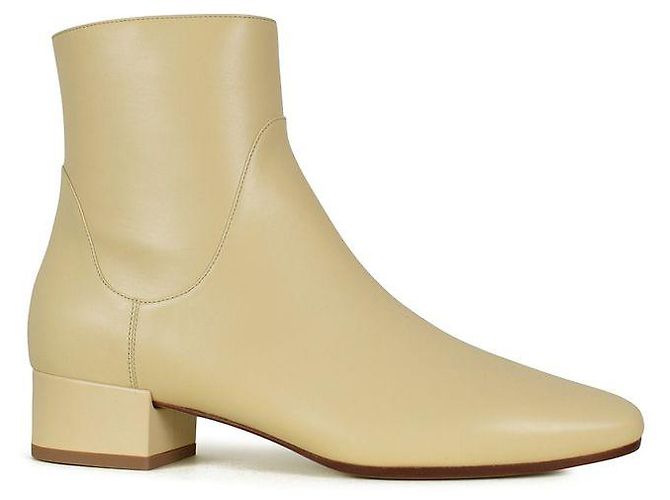 Francesco Russo Botas de cuero Castaño Beige - vista 3