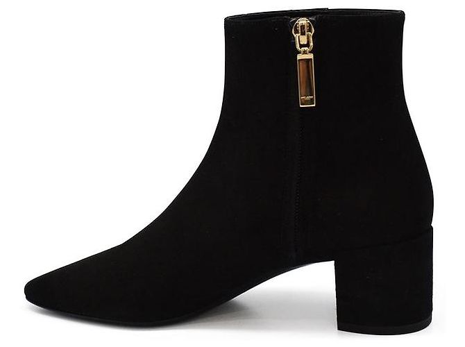 Saint Laurent Botines Loulou 50 Negro - vista 4