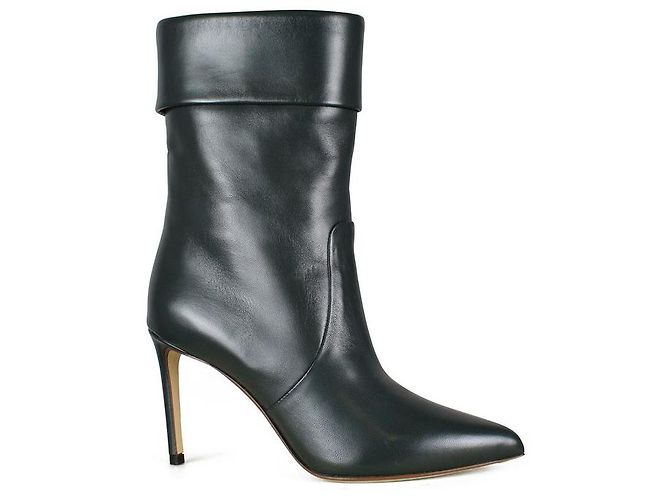 Francesco Russo Stivali in pelle Verde - vista 3