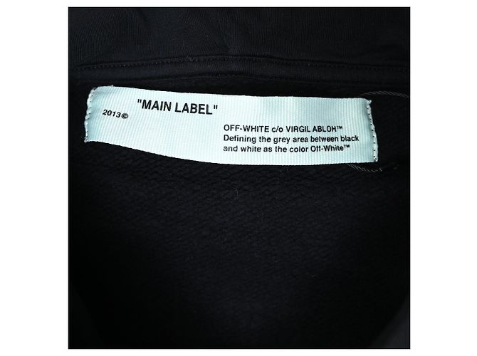 Off White Sudadera Off-White Will You Marry Me en algodón negro - vista 4
