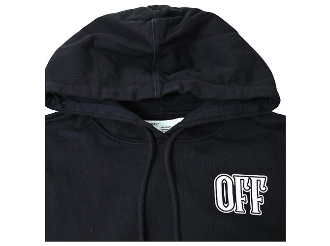Off White Sudadera Off-White Will You Marry Me en algodón negro - vista 5