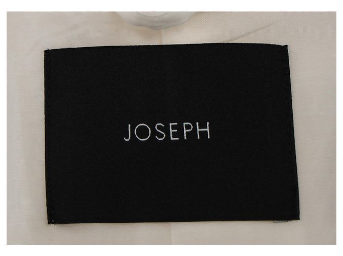Blazer Wrap Joseph Victor in Seta Bianca Bianco Crudo - vista 4
