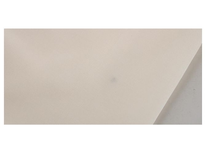 Pantalones rectos de tiro alto Joseph en seda blanca Blanco Crudo - vista 8
