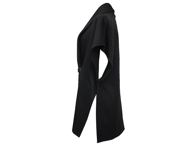 Cappotto Hermès in cashmere nero - vista 2