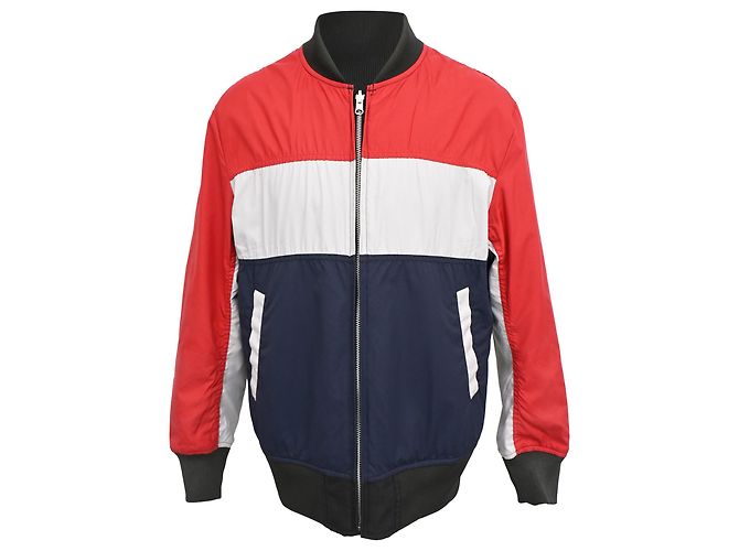 Comme Des Garcons  Comme Des Garçons Reversible Bomber Jacket in Multicolor Polyester Multiple colors - view 4