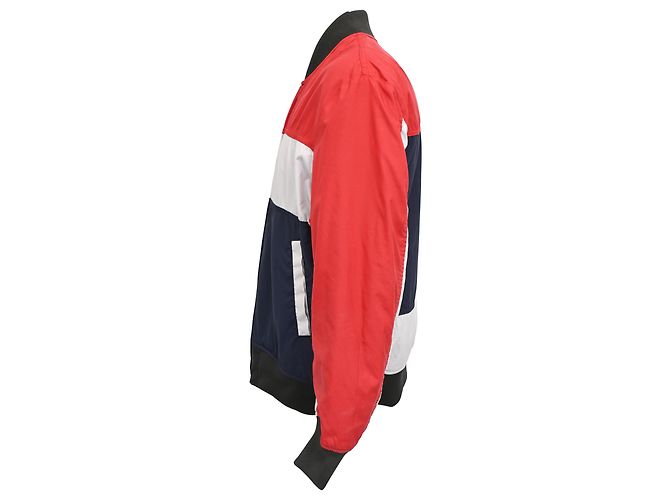 Comme Des Garcons  Comme Des Garçons Reversible Bomber Jacket in Multicolor Polyester Multiple colors - view 5