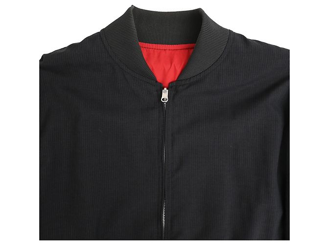 Comme Des Garcons  Comme Des Garçons Reversible Bomber Jacket in Multicolor Polyester Multiple colors - view 7