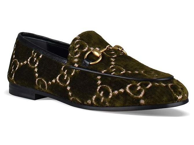 Gucci Loafer Grün Khaki - Ansicht 2