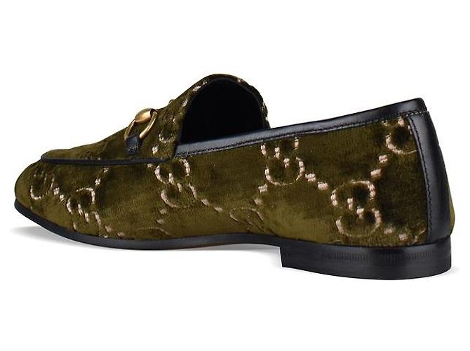 Gucci Loafer Grün Khaki - Ansicht 3