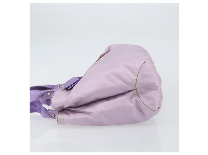 Borsa Vala in nylon di Salvatore Ferragamo Porpora - vista 4