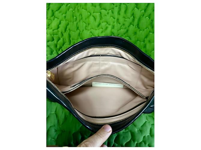 Borsa Clutch Prada Nappa Lips Nero Rosa - vista 15