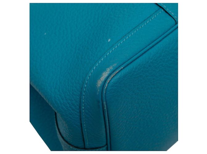 Hermès Garden Party PM Handtasche Blau - Ansicht 4