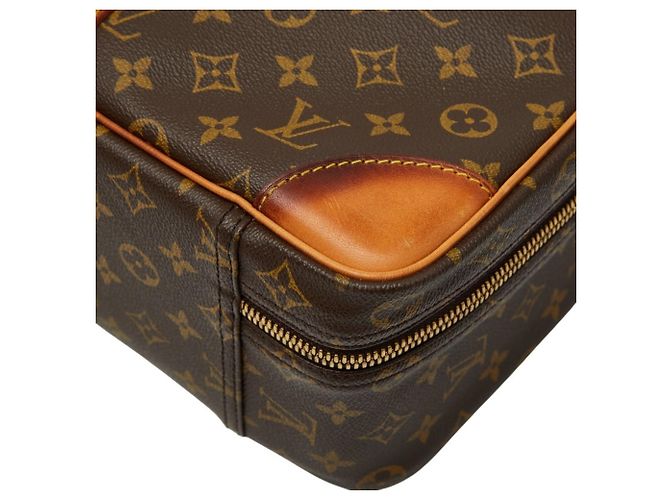 Borsa da viaggio Louis Vuitton Monogram Sirius 45 Marrone - vista 4