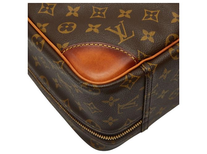 Borsa da viaggio Louis Vuitton Monogram Sirius 45 Marrone - vista 7