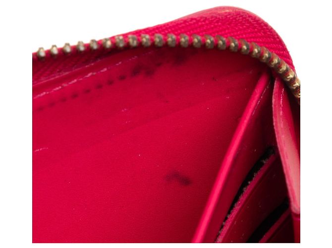 Cartera Zippy Monogram Vernis Louis Vuitton Rosa - vista 5