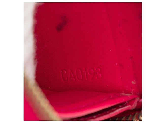 Cartera Zippy Monogram Vernis Louis Vuitton Rosa - vista 7