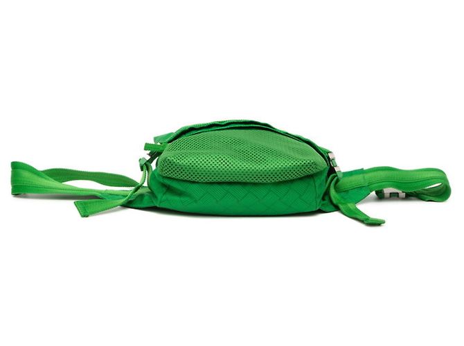 Borsa a tracolla Intrecciato di Bottega Veneta Verde - vista 3
