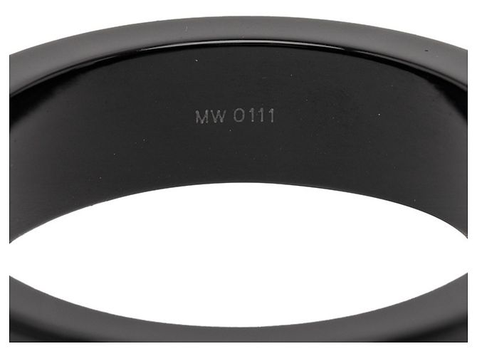 Bracciale Bangle LockMe di Louis Vuitton Nero D'oro - vista 6