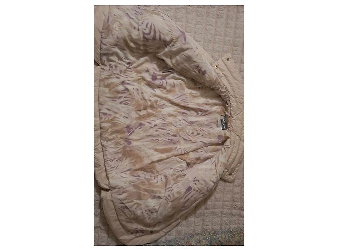 Chaqueta de Plumas de Ganso Salvatore Ferragamo Beige - vista 18