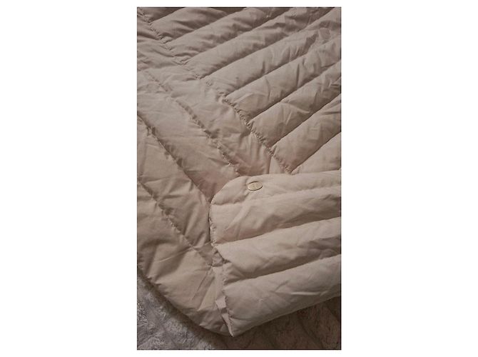 Chaqueta de Plumas de Ganso Salvatore Ferragamo Beige - vista 20