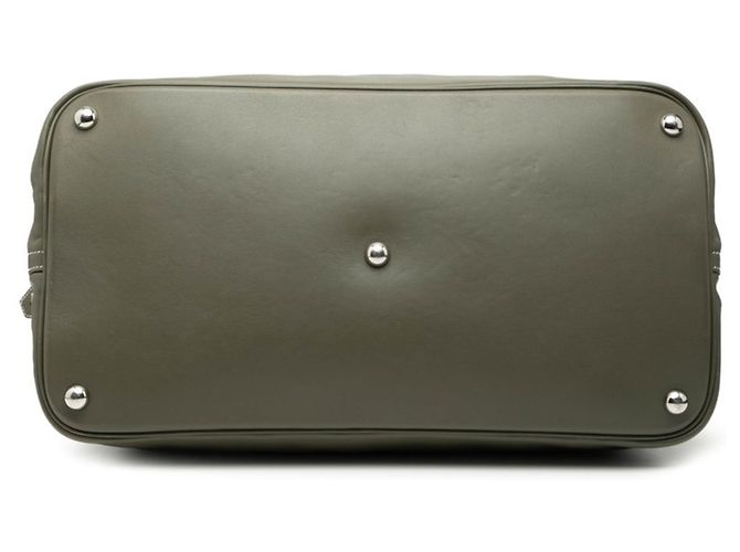 Borsa a mano/tote bag Hermès Bolide Relax 45 Verde Cachi - vista 3