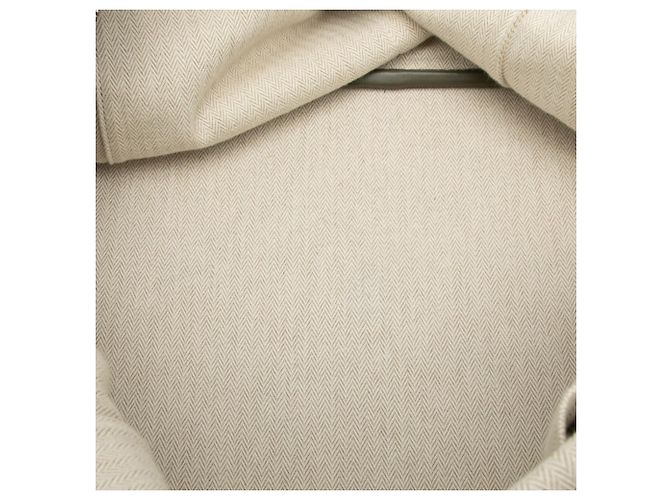 Borsa a mano/tote bag Hermès Bolide Relax 45 Verde Cachi - vista 4