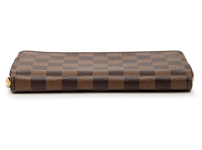 Cartera Zippy Damier Louis Vuitton Castaño - vista 3