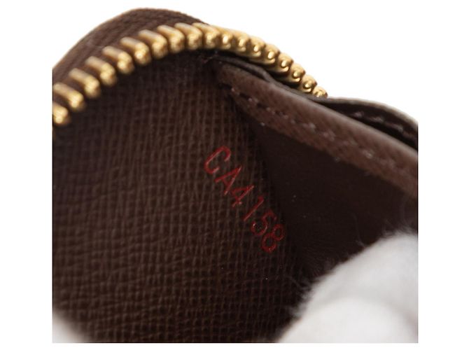 Cartera Zippy Damier Louis Vuitton Castaño - vista 6