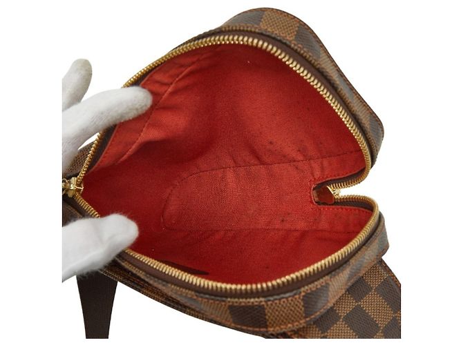 Borsa a tracolla Damier Geronimos di Louis Vuitton Marrone - vista 10