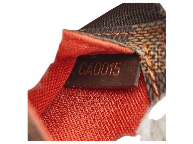 Borsa a tracolla Damier Geronimos di Louis Vuitton Marrone - vista 12