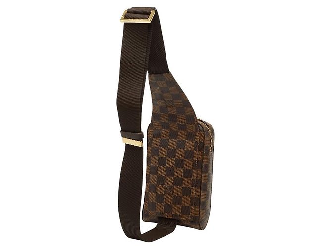 Borsa a tracolla Damier Geronimos di Louis Vuitton Marrone - vista 2