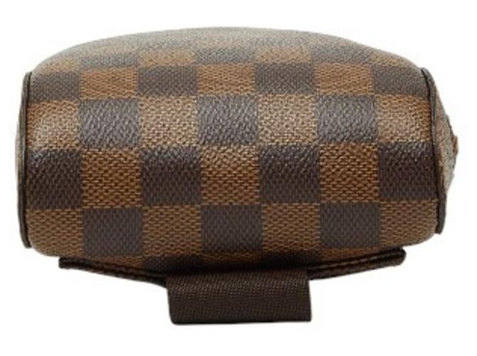 Borsa a tracolla Damier Geronimos di Louis Vuitton Marrone - vista 3