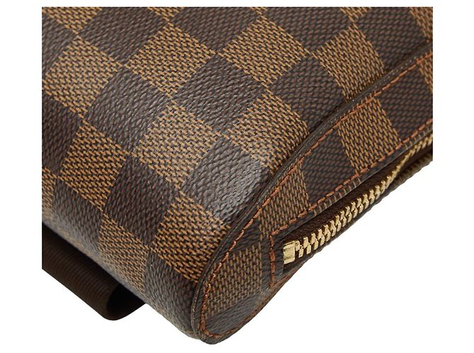 Borsa a tracolla Damier Geronimos di Louis Vuitton Marrone - vista 4