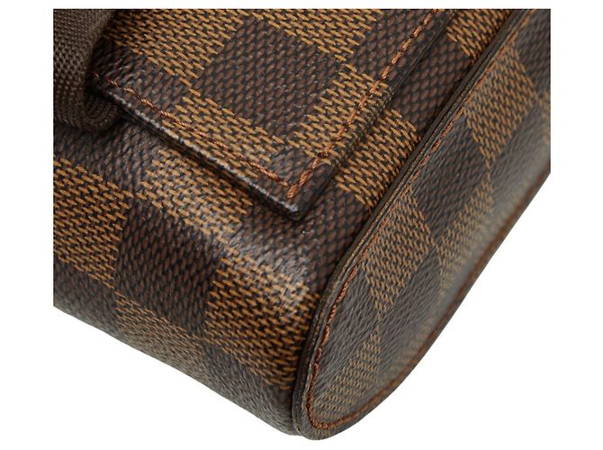 Borsa a tracolla Damier Geronimos di Louis Vuitton Marrone - vista 6