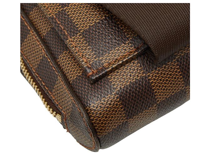 Borsa a tracolla Damier Geronimos di Louis Vuitton Marrone - vista 7