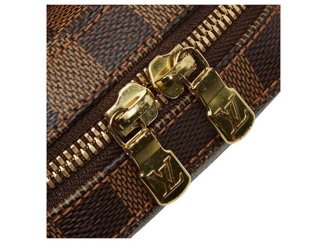 Borsa a tracolla Damier Geronimos di Louis Vuitton Marrone - vista 9
