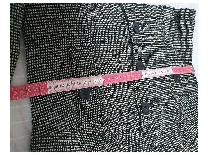 Valentino Garavani Jacke 44IT Schwarz Aus weiß - Ansicht 10