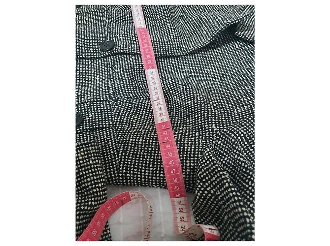 Valentino Garavani Jacke 44IT Schwarz Aus weiß - Ansicht 11