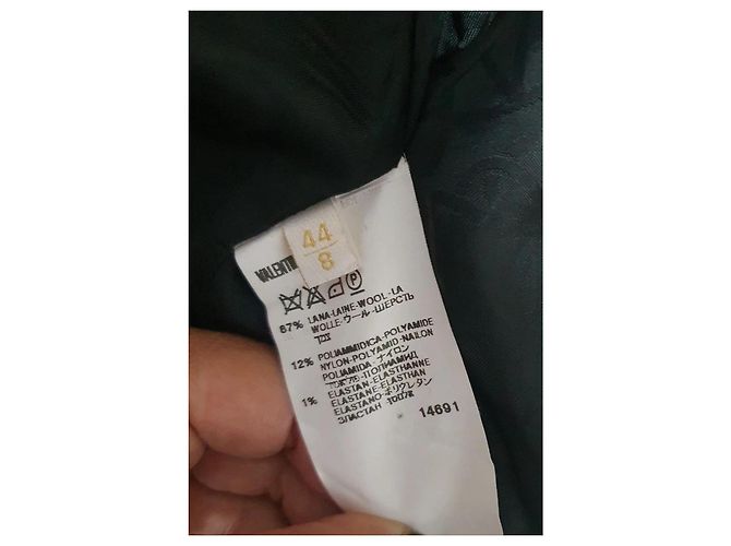 Valentino Garavani Jacke 44IT Schwarz Aus weiß - Ansicht 6