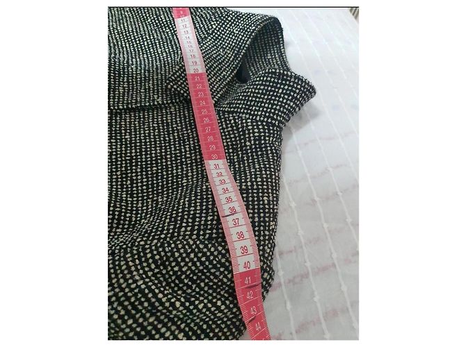 Valentino Garavani Jacke 44IT Schwarz Aus weiß - Ansicht 8