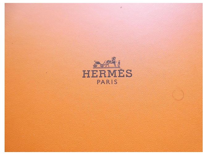 authentic original Hermès box for Hermès Birkin 30 handbag -1313 Orange - view 2