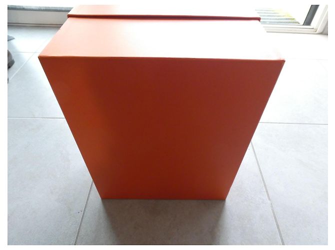 authentic original Hermès box for Hermès Birkin 30 handbag -1313 Orange - view 4