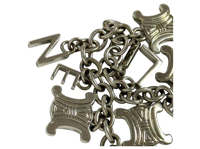 Céline Bracciale Triomphe Charm in Argento per Uomini e Donne di Celine - vista 2