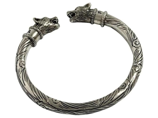 Bracciale Bangle Gucci Uomo Anger Forest Wolf - vista 2