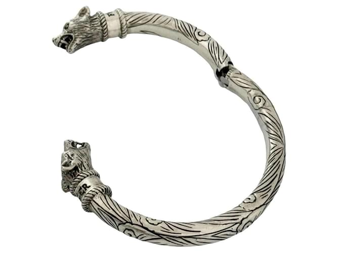 Bracciale Bangle Gucci Uomo Anger Forest Wolf - vista 3