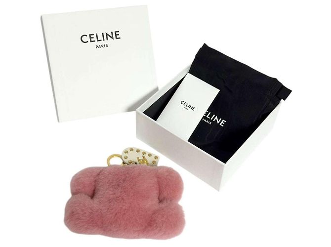 Céline Charm de Bolso Pom-Pom Triomphe de Celine para Mujeres Rosa - vista 10
