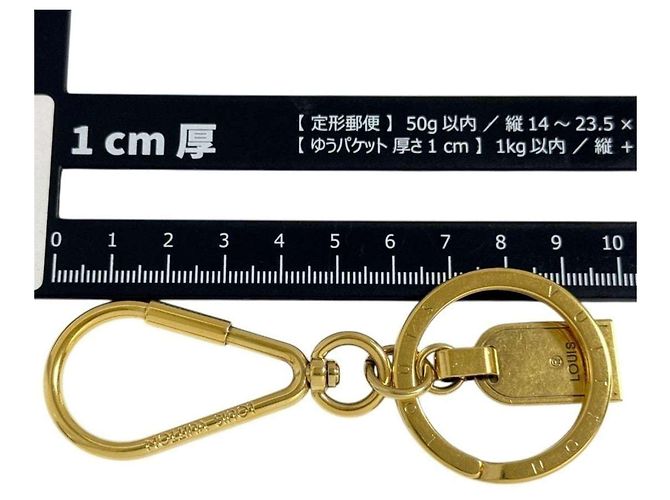 Portachiavi Oro Louis Vuitton D'oro - vista 10