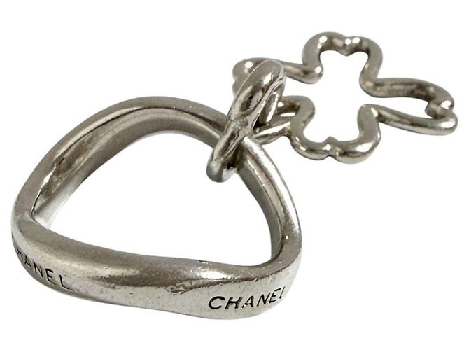 Chanel Damenring aus Silber 925 mit Kleeblatt - Ansicht 2